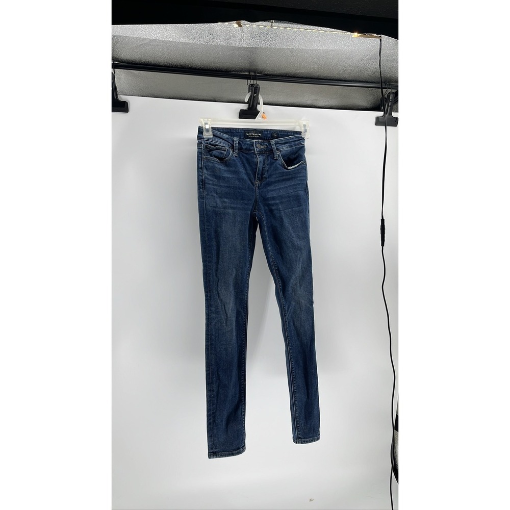 Lucky Brand Womens Skinny Jeans Dark Wash‎ Denim 0/25 Stretch